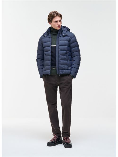 quilted jkt with detachable hood padded with natural down COLMAR ORIGINAL | 12000052 4ZP68
